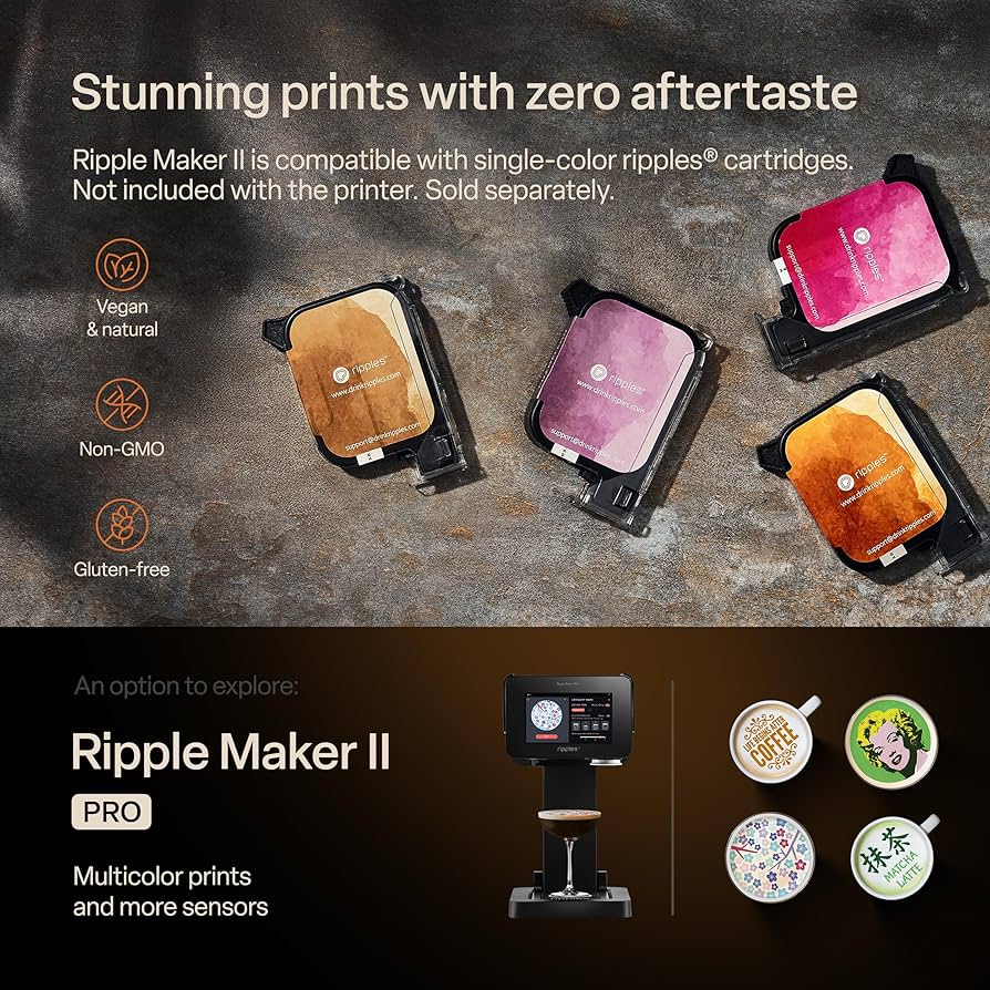 Amazon.co.jp: The Original Ripple Maker II、飲料用フォームと